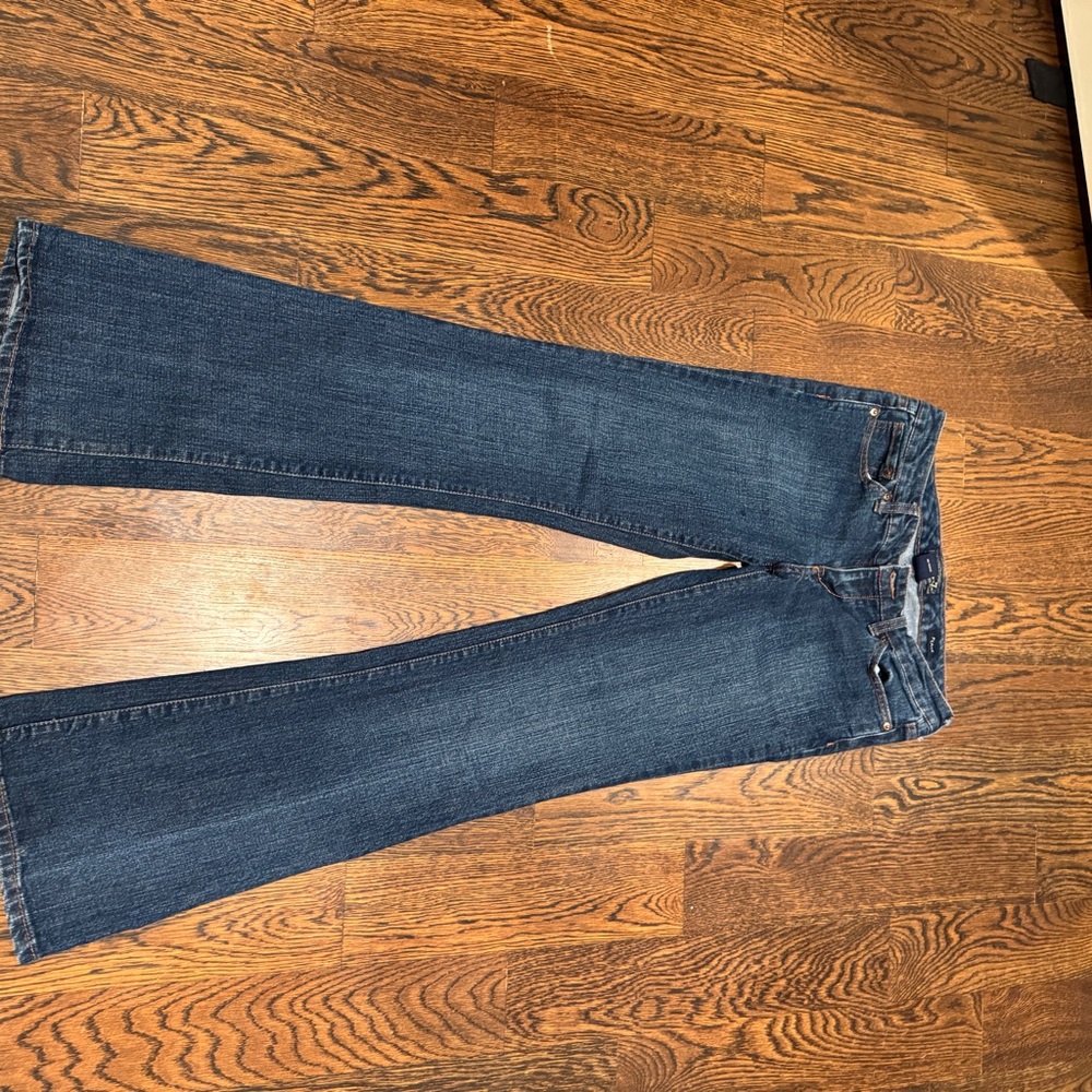 Seven7 flare jeans, 32-33 inseam, size 28